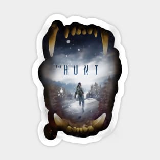 The Hunt predator or prey Sticker